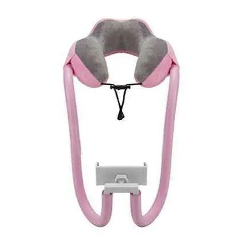 2 in 1 U-Shaped Neck Pillow Universal Phone Holder