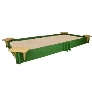 5' by 10' Sandbox With Cover