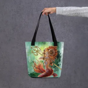 Aries Mermaid Tote Bag