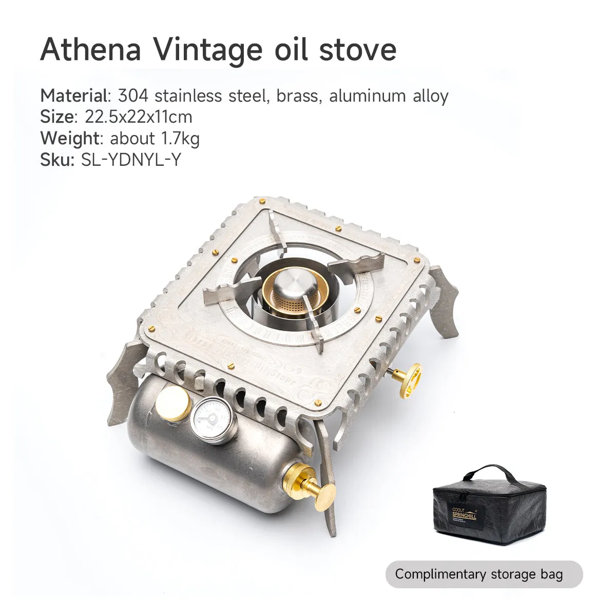 Athena Multi-Fuel Camping Stove