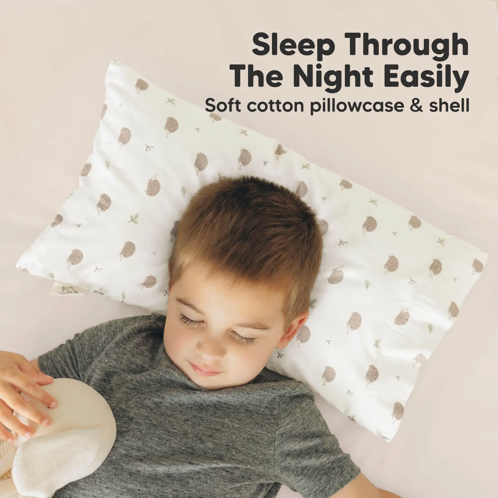 Buddy Toddler Pillow (Bruce)