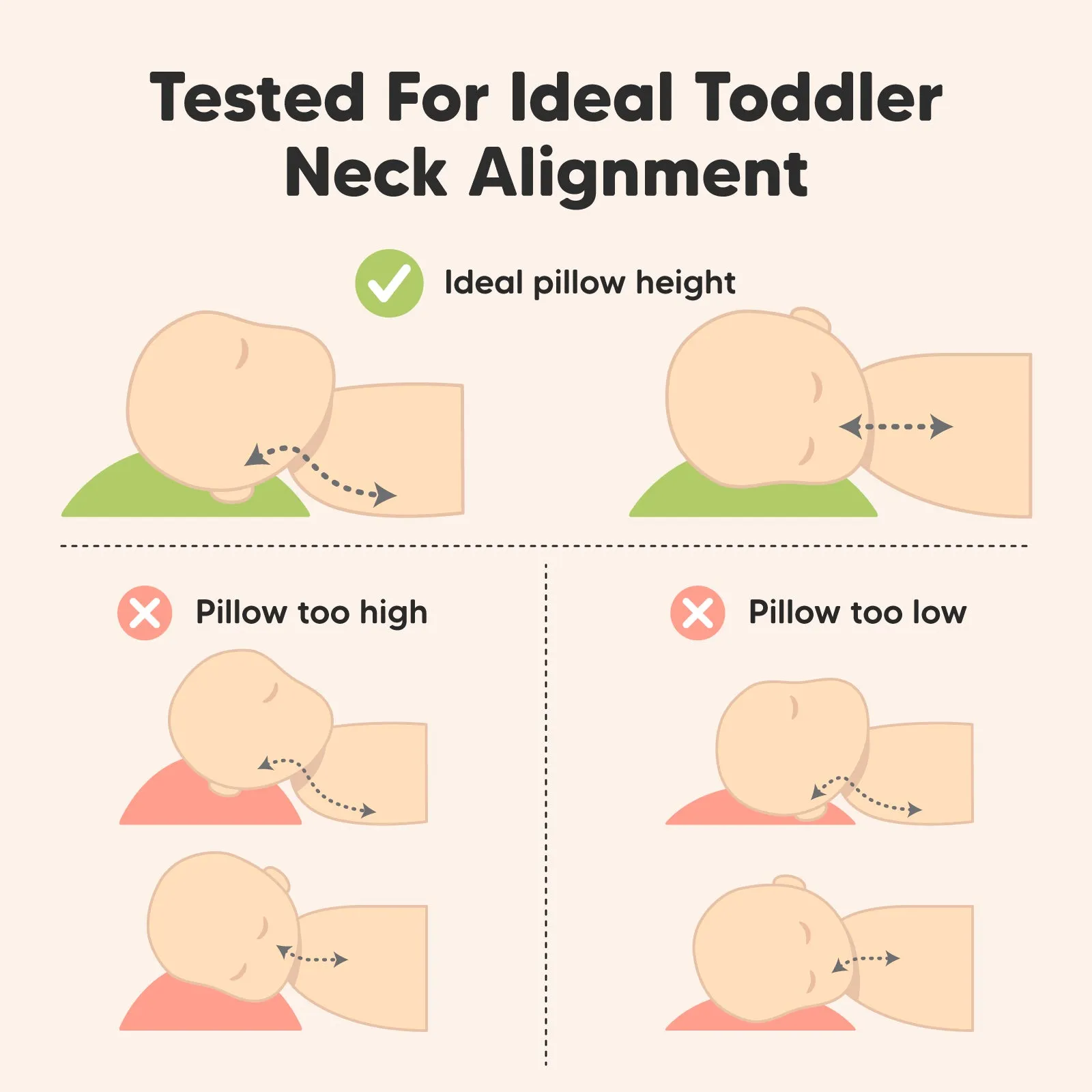 Buddy Toddler Pillow (Bruce)