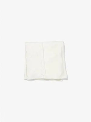Cable Knit Baby Blanket