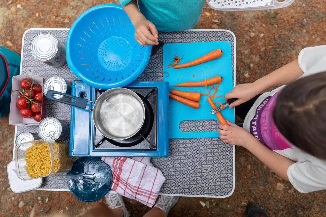 Camping Stove - Blue/Black