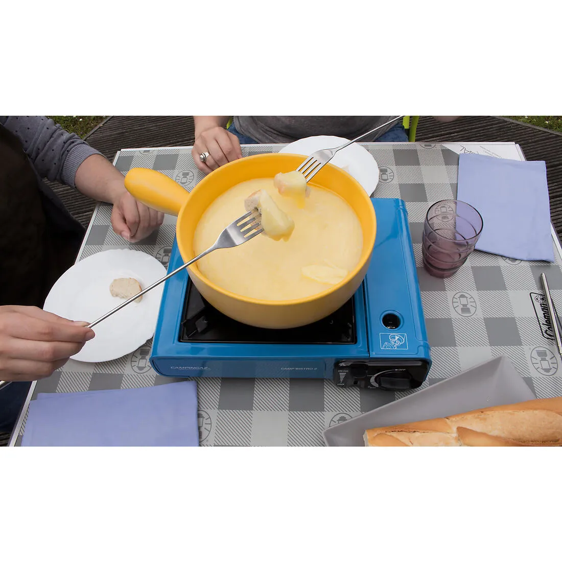Camping Stove - Blue/Black