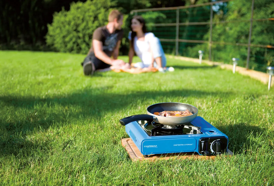 Camping Stove - Blue/Black