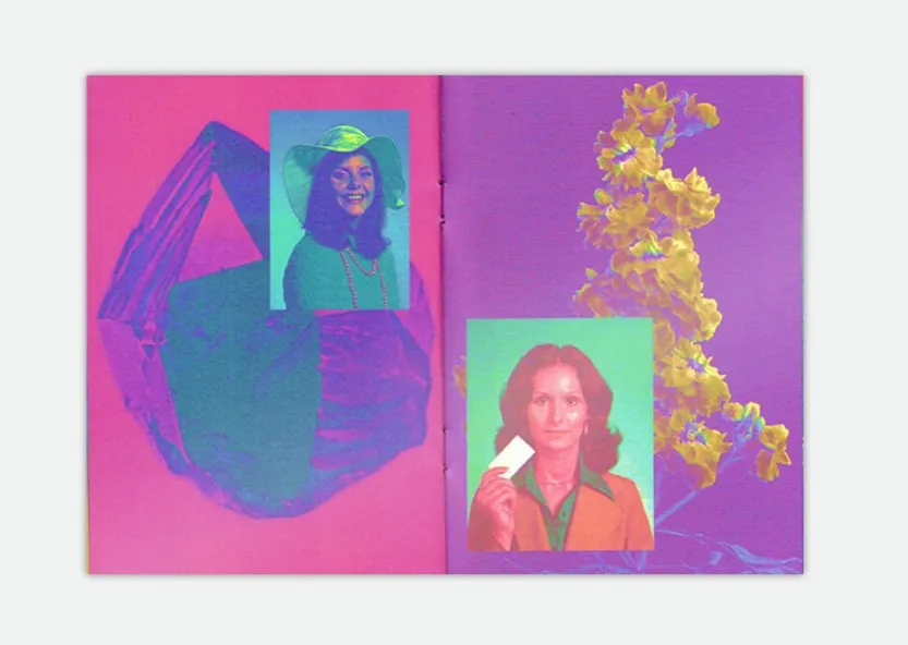Color separation zine experiment