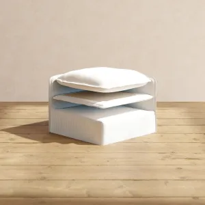 Elevate Comfort Layer for Ottoman in Milk