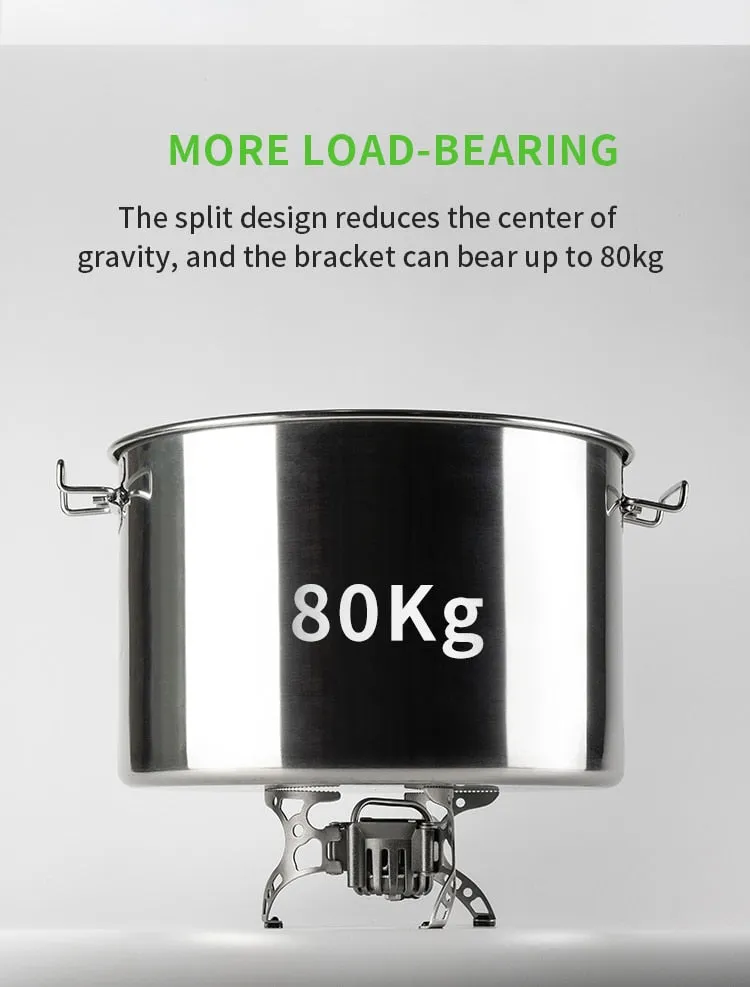 Gen 2 Multi Fuel Outdoor Stove Cooker Portable Kerosene Stove Burners Outdoor Camping Picnic Cooking Foldable Gas Stove