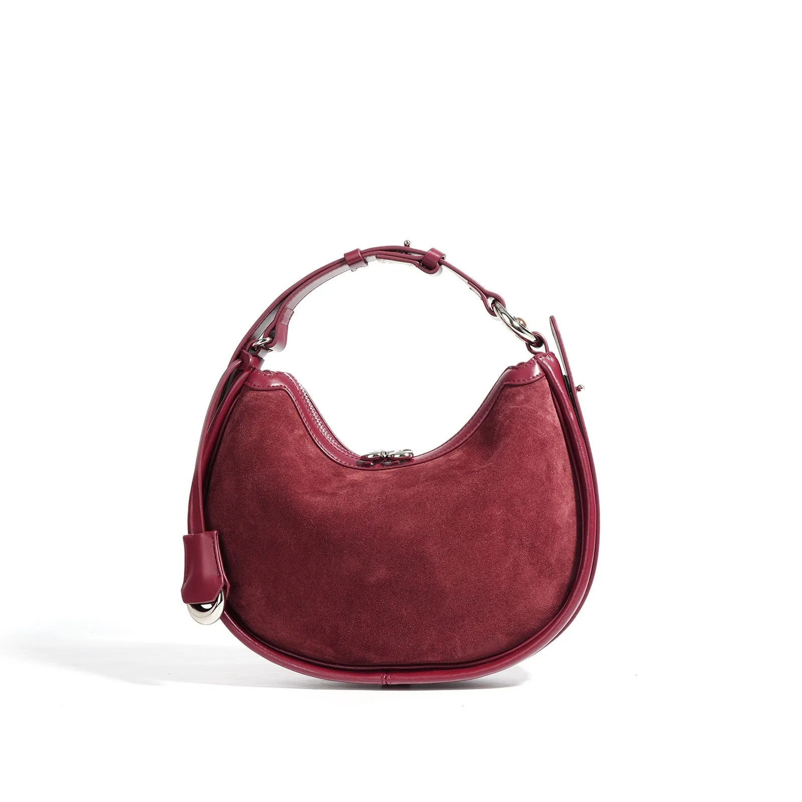 Honora Suede Bag - Coffee