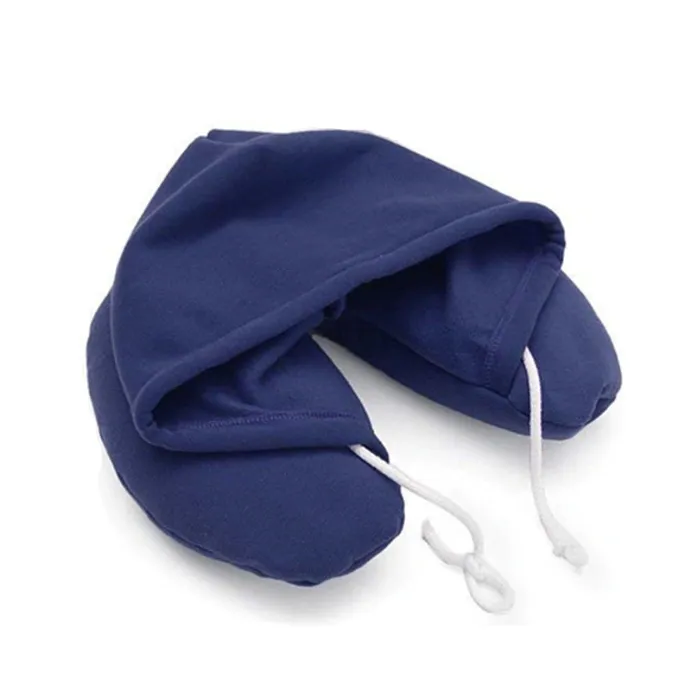 Hooded Neck Pillow with Hood Hoodie Travel Pillow