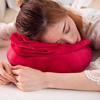 Hooded Neck Pillow with Hood Hoodie Travel Pillow