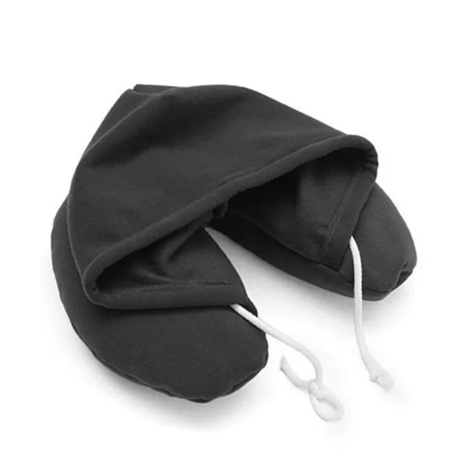 Hooded Neck Pillow with Hood Hoodie Travel Pillow