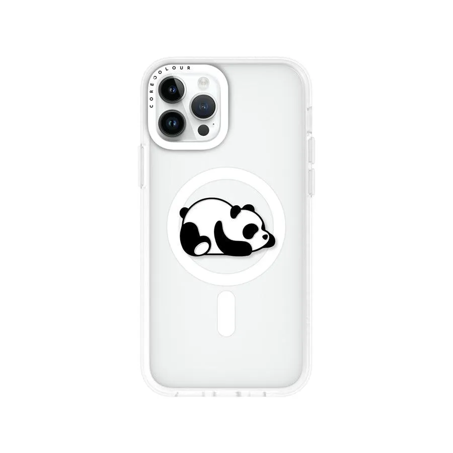 iPhone 12 Pro Sketching Panda Phone Case MagSafe Compatible