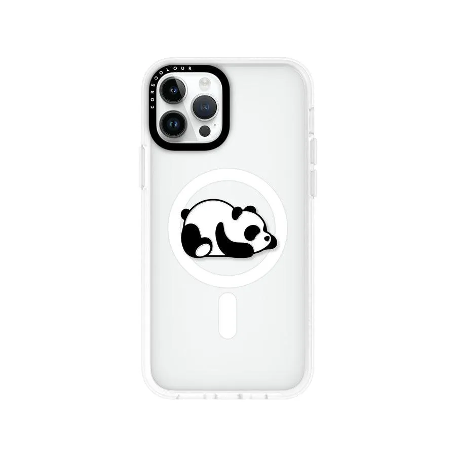 iPhone 12 Pro Sketching Panda Phone Case MagSafe Compatible