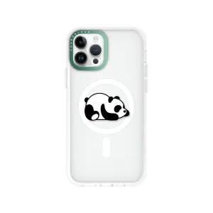 iPhone 12 Pro Sketching Panda Phone Case MagSafe Compatible