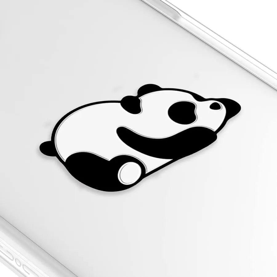 iPhone 12 Pro Sketching Panda Phone Case MagSafe Compatible