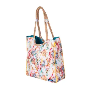 Kavu Market Bag - Floral Coral