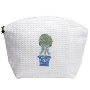 Large Boxwood Topiary Cosmetic Bag