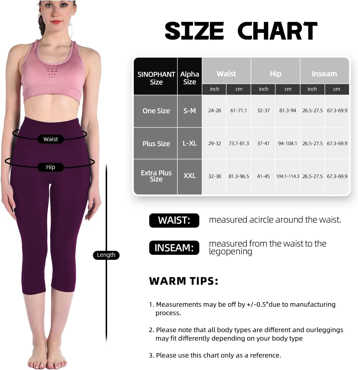 Leggings for Women - High Waisted Workout Leggings for Women Running Exercise