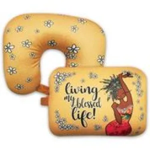 Living My Blessed Life Inspired Neck/Lumbar Pillow