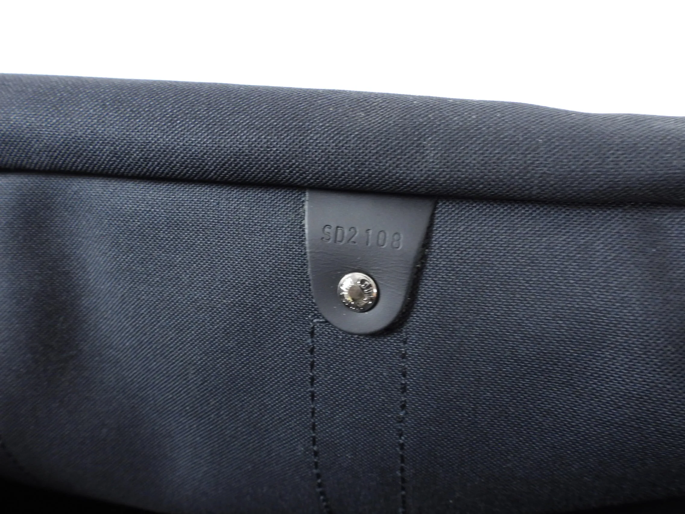 Louis Vuitton Monogram Eclipse Keepall Bandouliere 45 Duffle Bag