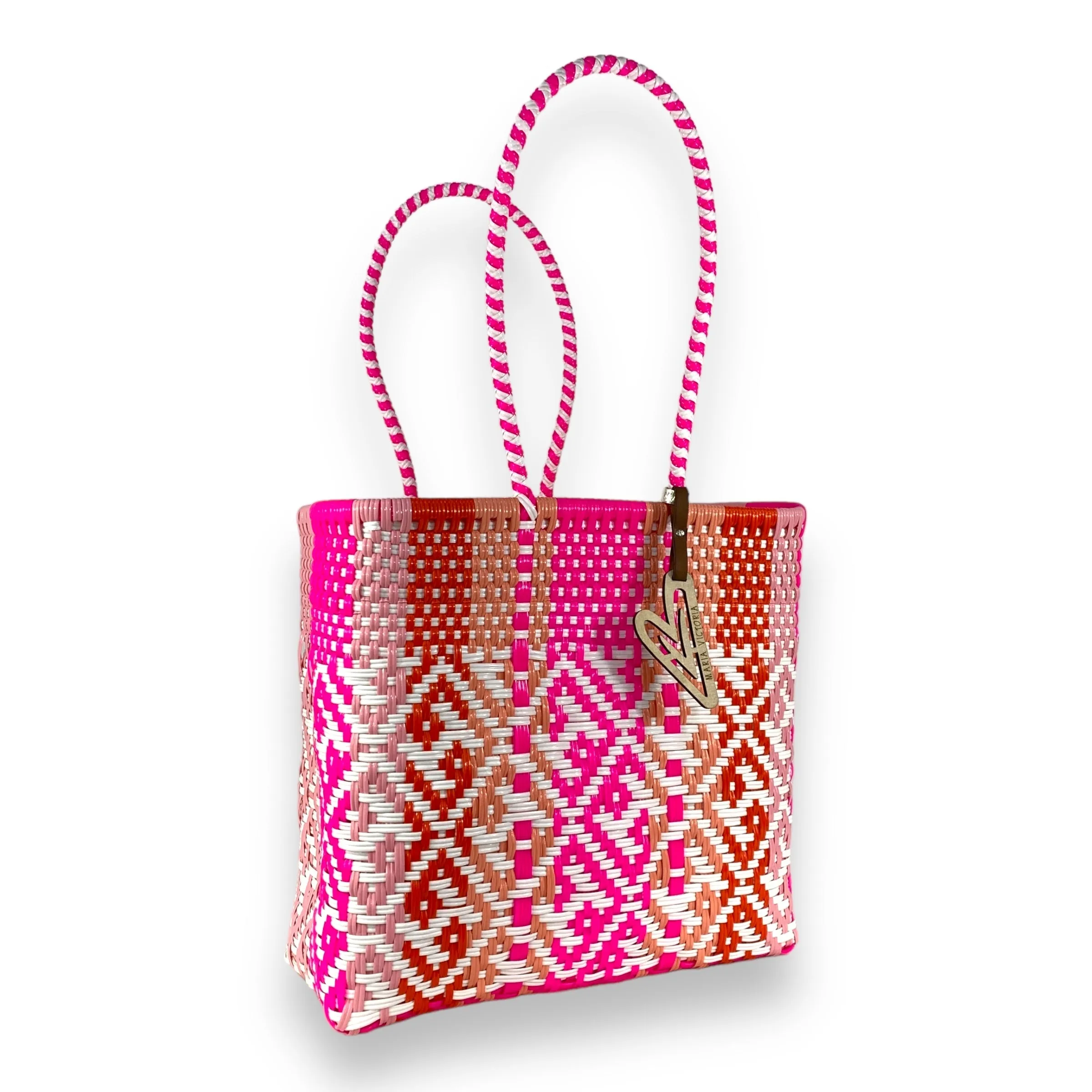 Maria Victoria | Halo Tote | Upcycled, Handwoven, Multicolor Tote