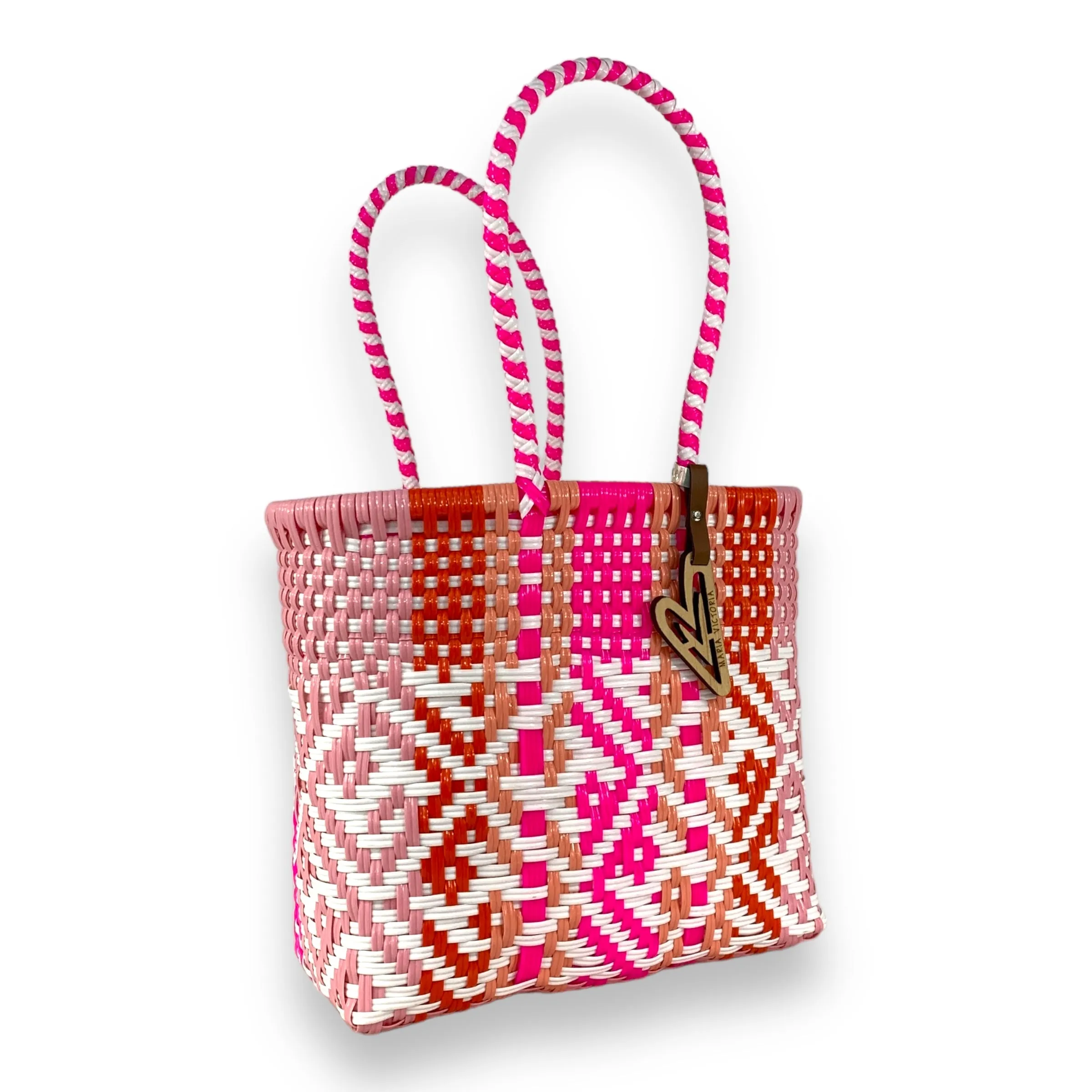 Maria Victoria | Halo Tote | Upcycled, Handwoven, Multicolor Tote