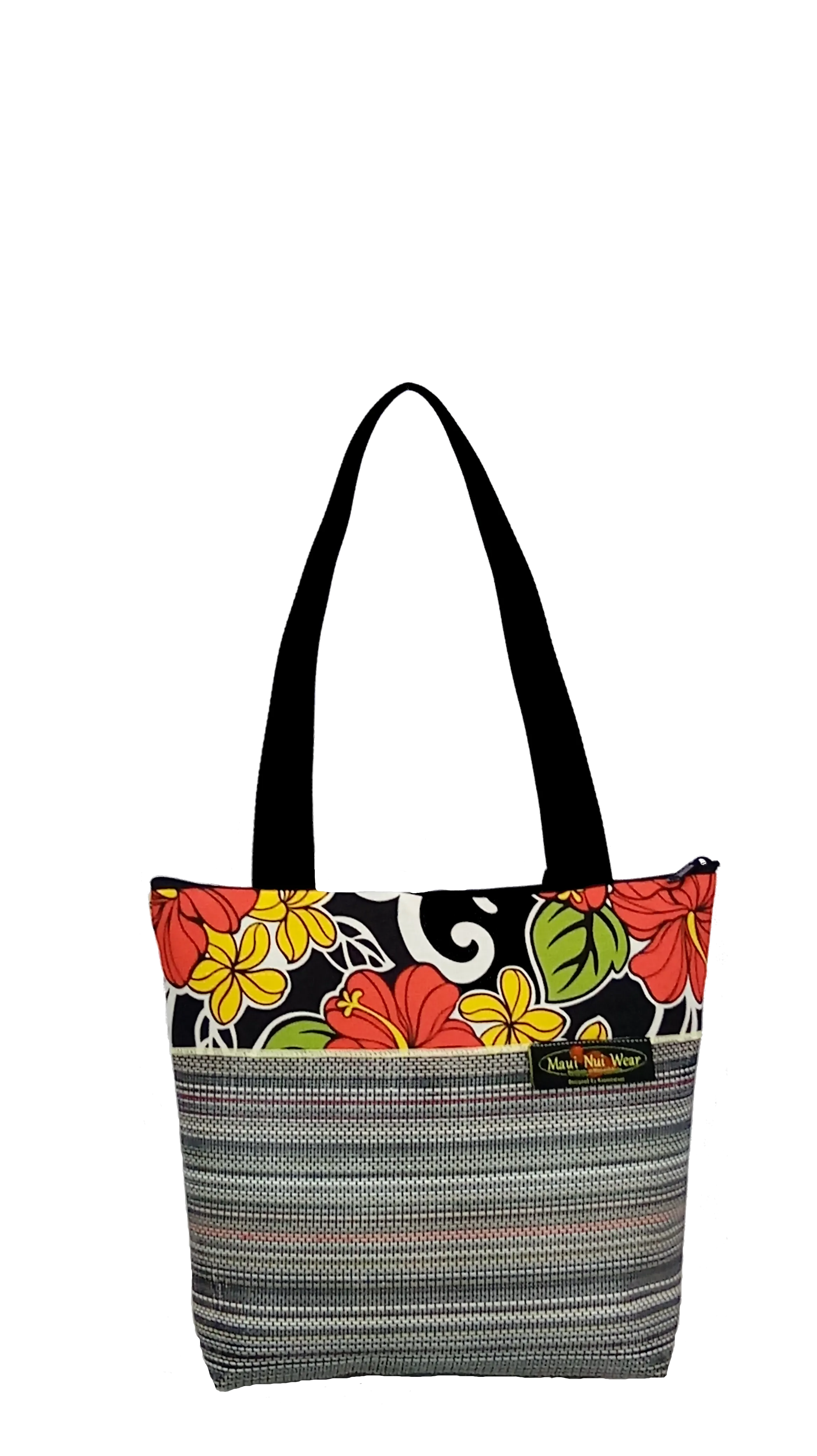 Med Mesh Tote Bag Floral `Ele`ele