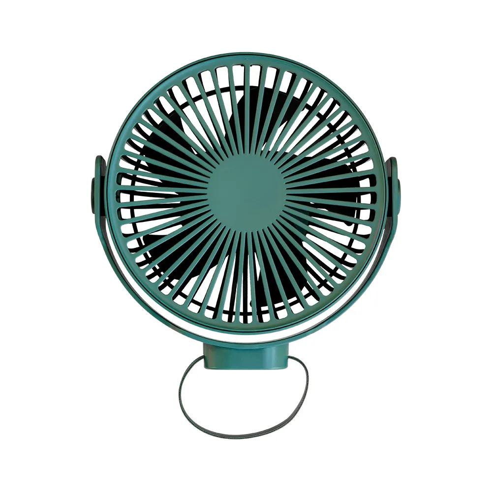 Mini Ceiling Fan Outdoor Tent Fan Desktop Portable USB Rechargeable Fans 4 Gears Wind Speed for Home Office Dormitory Bedroom