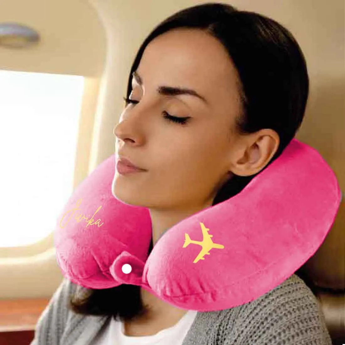 Neck Pillow for Plane Custom Aeroplane Pillow