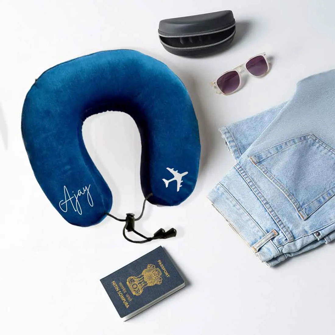 Neck Pillow for Plane Custom Aeroplane Pillow