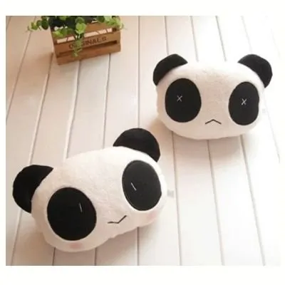 Panda Car Neck Pillow - set of 2