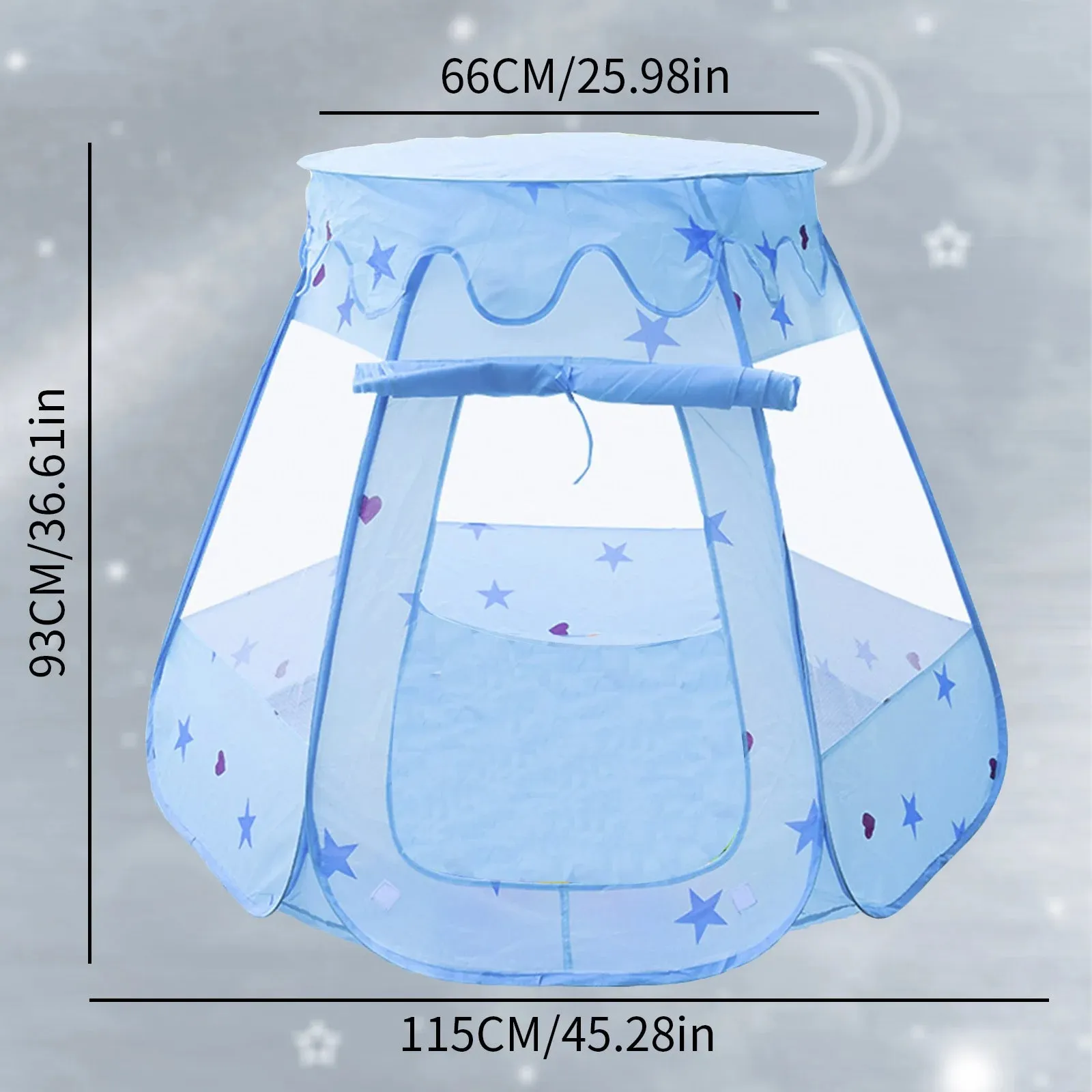 Princess & Ocean Ball Pools Tent