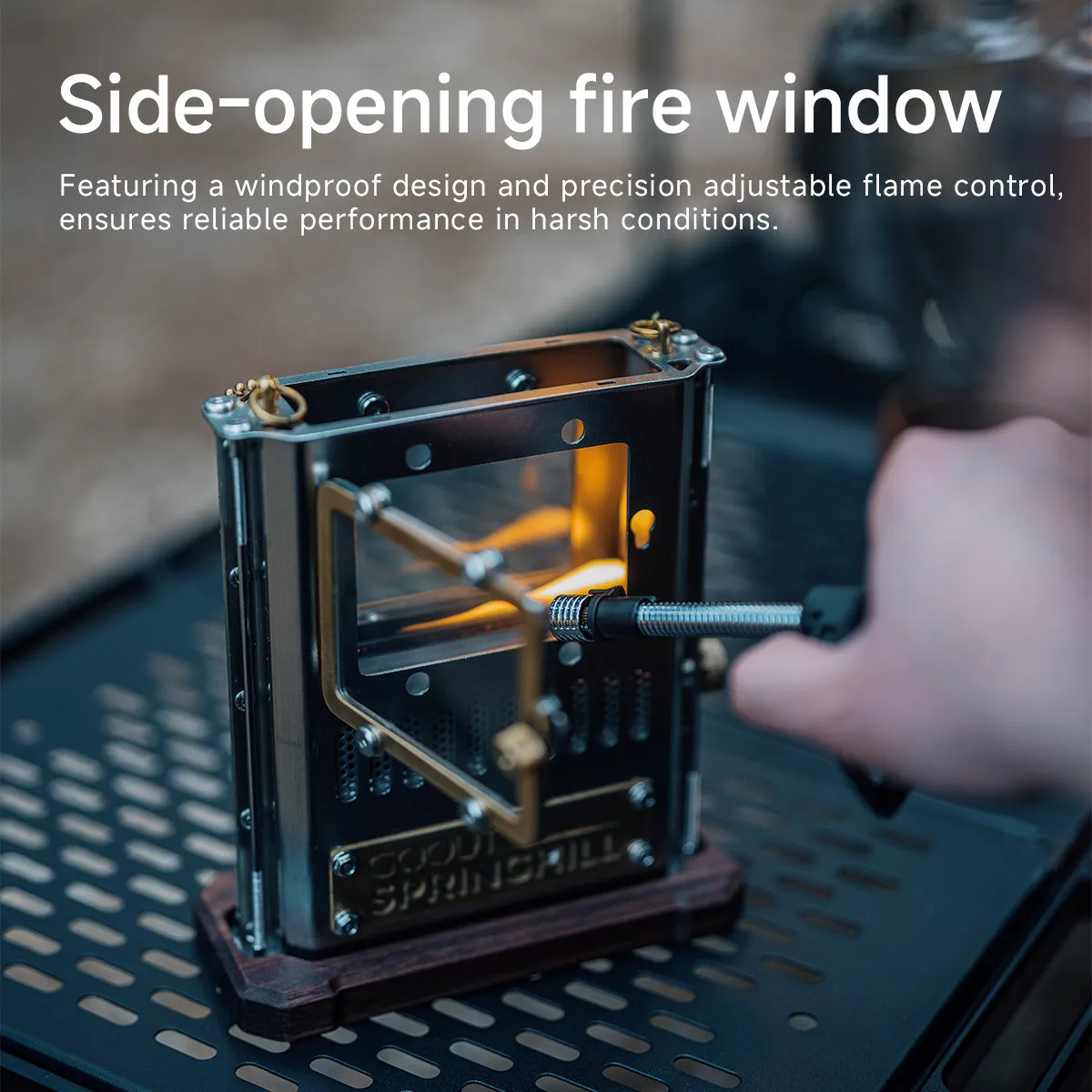 Retro Tactical Lamp Stove