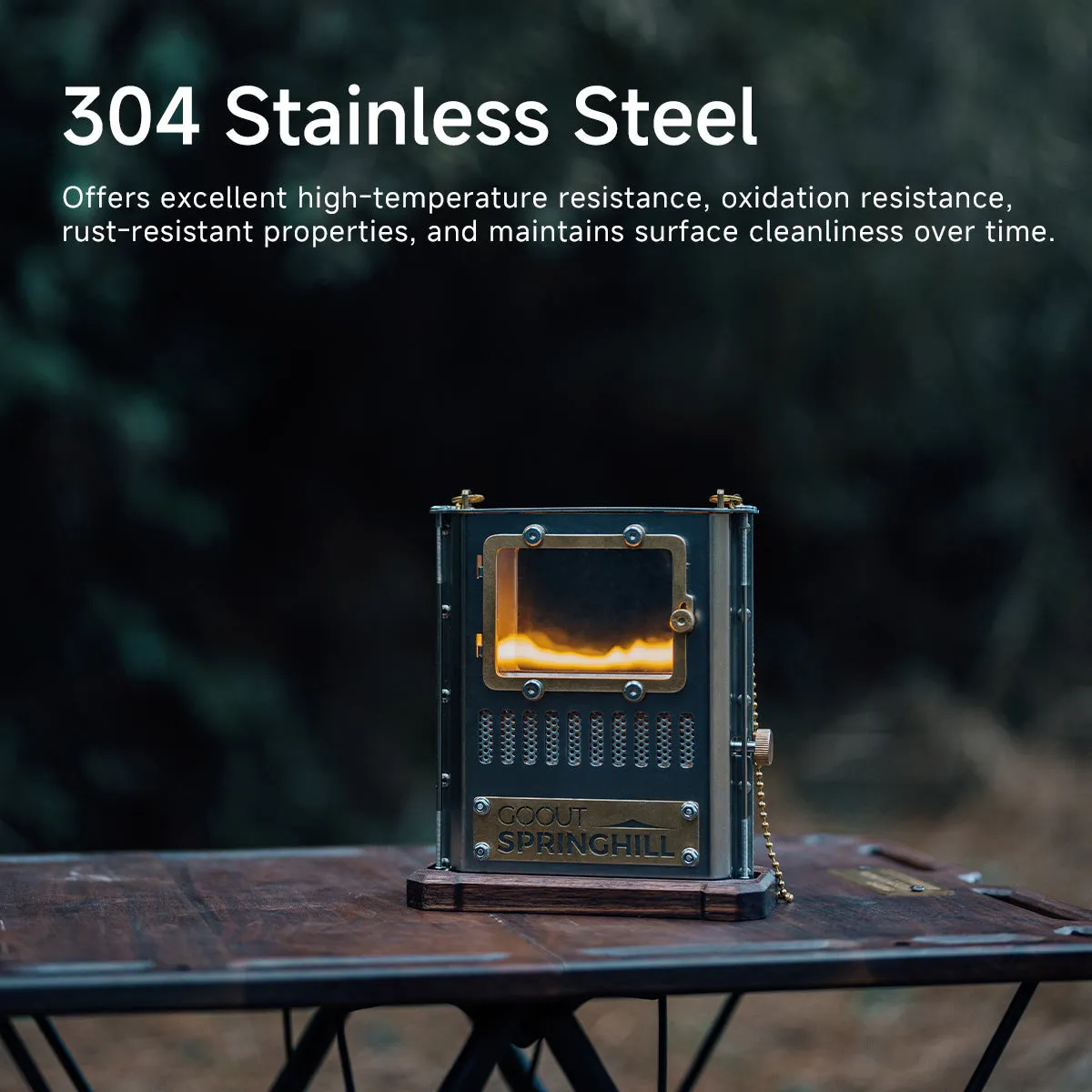 Retro Tactical Lamp Stove