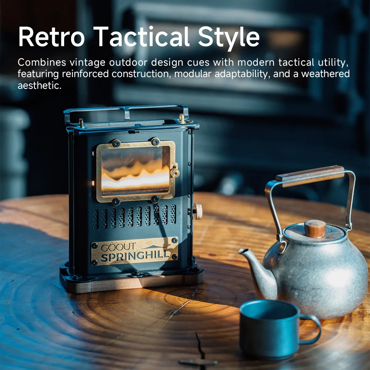Retro Tactical Lamp Stove