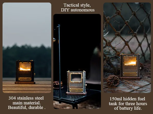 Retro Tactical Lamp Stove