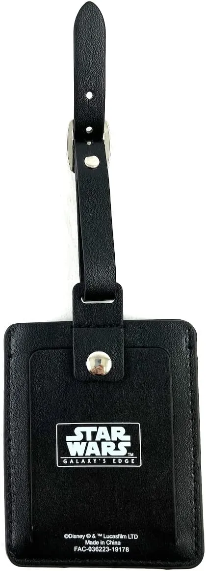 Star Wars Luggage Tag Black Spire Outpost Galaxy's Edge Disney Parks