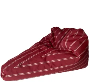 Sunbrella Striped Outdoor Deluxe Vintage Edition Waterproof Bean Bag In Assorted Colours