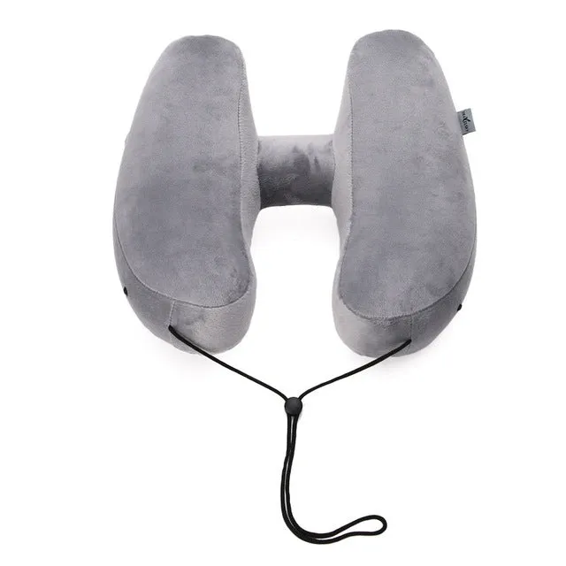 Traveloped H-shape Inflatable Travel Neck Pillow