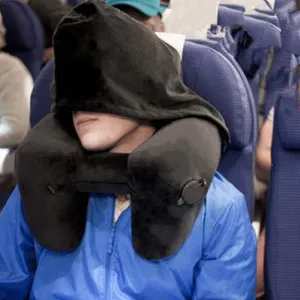 Traveloped H-shape Inflatable Travel Neck Pillow