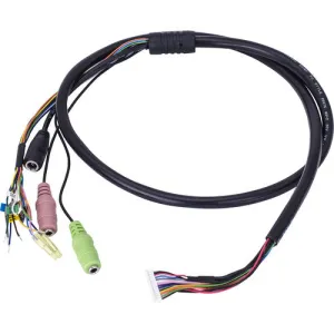 VIVOTEK AO-003 Combo Cable for Speed Dome, 24V, AC Mic Line Out