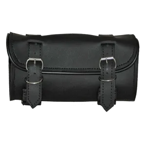 VS110H Vance Leather Hard Shell 2 Strap Plain Tool Bag with Quick Releases