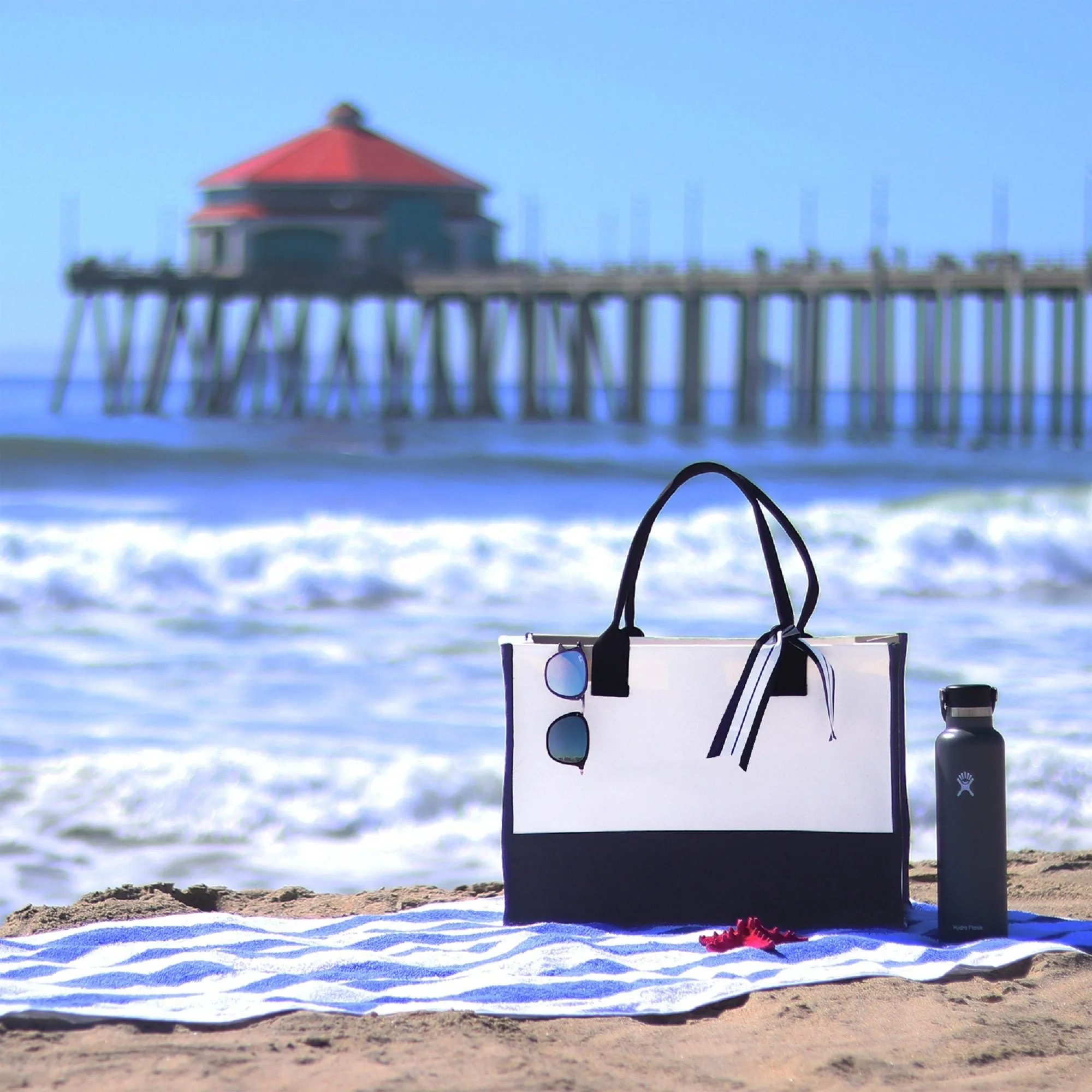 Weekend Vibes Beach Tote Bag - Large Chic Tote Bag - Gift for Her - Girls Weekend Tote - Weekender Bag - Weekend Tote - Weekend Vibes Bag