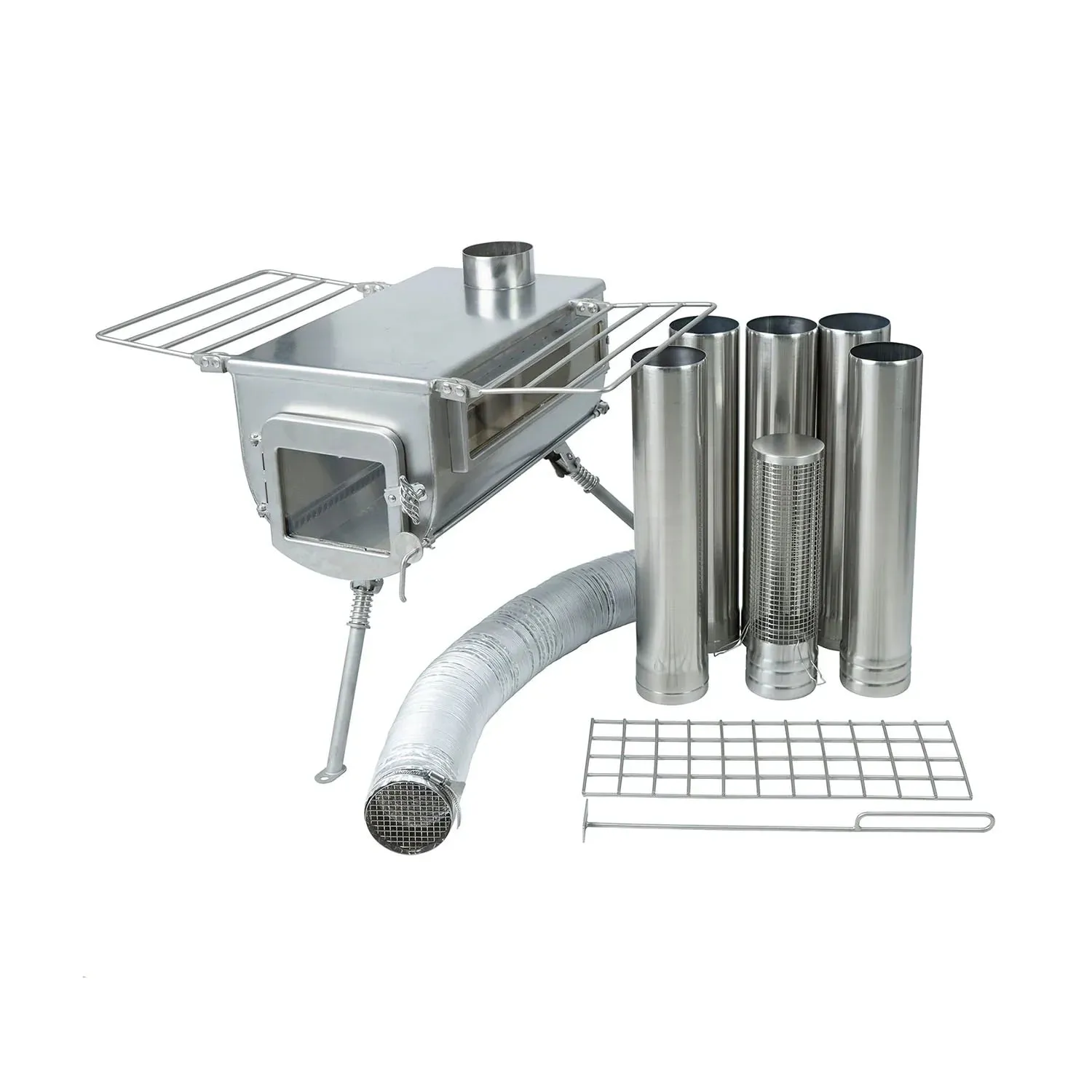 Winnerwell Woodlander Double View PLUS External Air Wood Stove - Medium