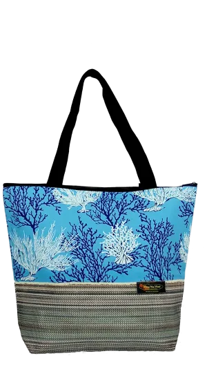 XL Mesh Tote Bag Coral Polu